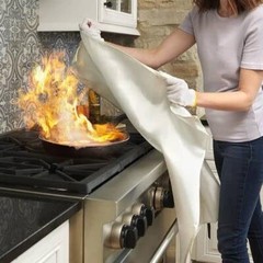 ISOP Fire Blanket 47 70 Inches Fire Retardant Blanket Heavy Duty Emergency