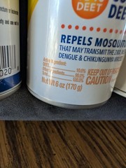 3 Pack Cutter Insect Repellent Repells Biting Insects For Hours 6oz. EA. DEET