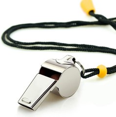 Stainless Steel Sports Whistles – Loud Sound and Hands-Free Lanyard for Coaches