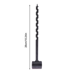 Outdoor Survival Hand Drill Carbon Steel Manual Auger Drill Self-Tapping Wood