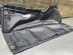 Panel Marker Aerial Liaison Government Issue Military BLACK NYLON 12’L x 28″W