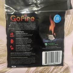 GoFire Ultimate All Purpose Fire Starters 8 Pack Easy Start Indoor Outdoor