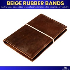 1InTheOffice Rubber Bands Size 64, Elastic 1/4 lb., 3Pack