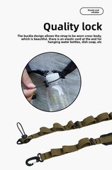Hiking Shoulder Strap Water Bottle Lanyard Camping Gear Storage Sling