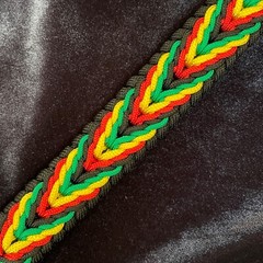 Paracord Bracelet Rasta, LGBT Rainbow, different colours, easy release clasp
