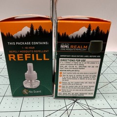 7 Pack Bundle Lot Realm Zone Mosquito Repellent Refills Refill