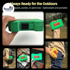 Mini Survival Fishing Kit–Compact Emergency Fishing Gear for Camping,Hiking,Bush
