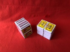 ZEBRA SAFETY MATCHES BOX OF 10 MATCHES WITH NO STICKS – EMPTY BOXES