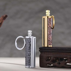 Reusable Compact Portable Convenient Easy-To-Use Vintage Permanent Match Lighter