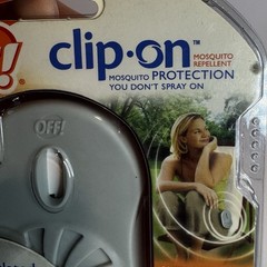 OFF! Clip On Mosquito circulated Repellent Fan Starter Unit Discontinued NEW NOS