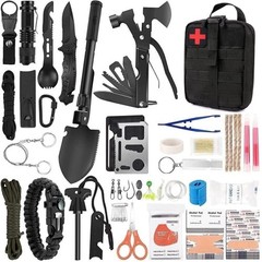 142Pc Emergency Survival Kit First Aid Kit Professional Survival Gear Equipment