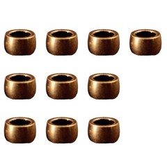 Anti Corrosion Copper Paracord End Charms For Long Lasting Jewelry And Outdoor