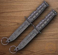 Ka-Bar 2-Pack Emergency Whistle Knives 100 Decibels Creamid Food-And-Water Safe
