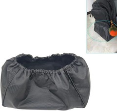 Backpack Bottom Protector Cover Heavy Duty Anti 13.39*7.87*7.09 inch, Black