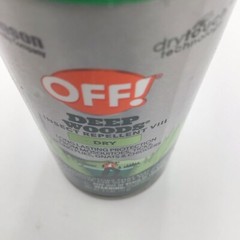 Lot of 2 OFF! Deep Woods Dry Spray Insect Repellent Aerosol Mosquito Tick Travel