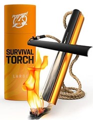 Fire Starter Survival Tool – All-in-One Flint and Steel Fire Starter Kit 6 Inch