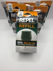 Lot of 6 Repel Realm Zone Mosquito Repellent Refills New In Box