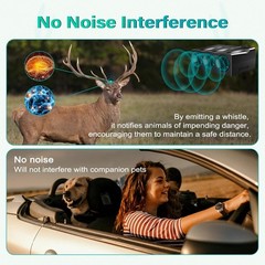 Upgraded Deer Whistles for Car, Deer Horn for Car, Save Deer Whistle for Vehi…