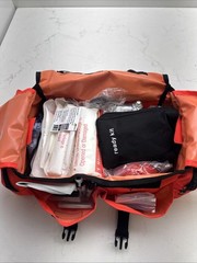 MFASCO First Aid Kit – Fully Stocked Portable Reflective Bag 100% Complete