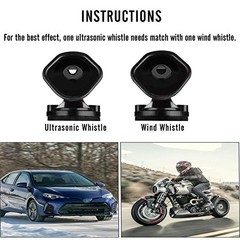 4PCS Save a Deer Whistles Deer Warning Devices for Cars & Motorcycles