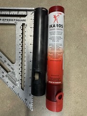 5pc RED PARACHUTE SIGNAL Flares ultra bright Pyro Mg based (USCG CERT SOLAS 74)