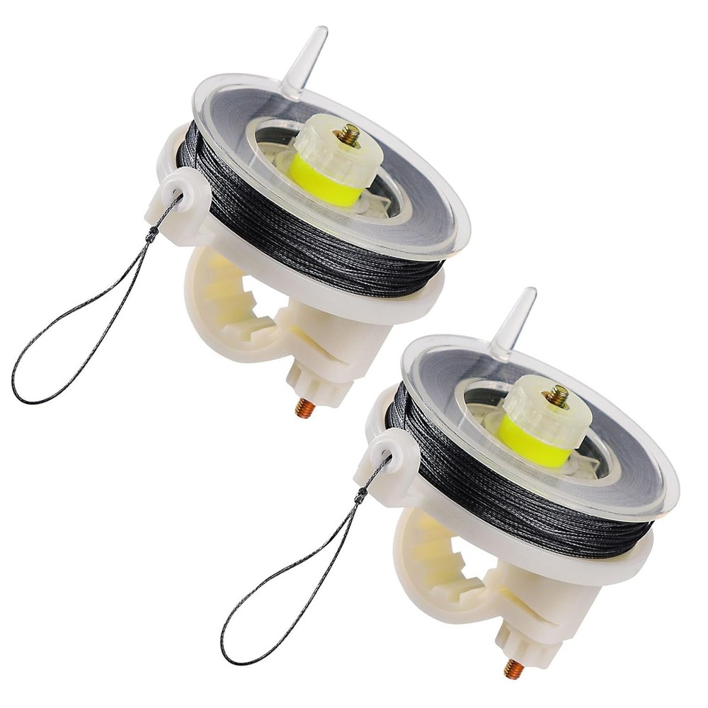 2 Pcs Trip Wire on Reusable Reel (85ft),Trip Wire for Perimeter alarm