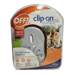 OFF! Clip-on Mosquito Repellent Fan Starter Circulating Kit Sealed