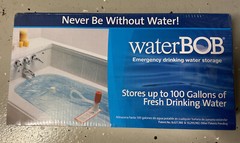 Water BOB Survival Emergency Drinking Fresh Water Storage 100-Gallons Kit NEW