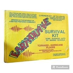 survival kit 2 Person Kit 3 Day Kit For Earthquakes Tornadoes And Hurricanes