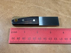 Bushcraft Striker Firesteel Scraper For Ferro Rod Carbon Steel Cocobolo Handle