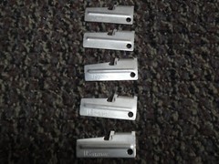 5x P38 US Military Issue P 38 Can Opener US Shelby Wayne WWII Vietnam C-Ration