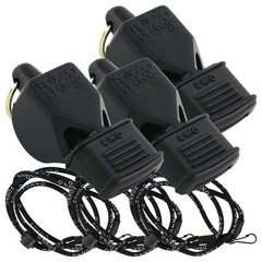 Classic CMG w/Breakaway Lanyard 3 Pack Black Pealess 100dB Coaching Lifeguard…