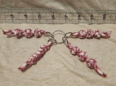 Breast Cancer Awareness 550 Paracord Wrist Lanyard And Zipper Pulls/Key Rings