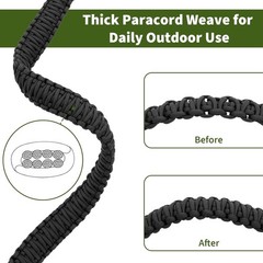 Paracord Strap Compatible W Engel Cooler 2-Point Paracord Sling W Metal Clips