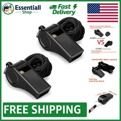 Durable Loud Whistles (120dB) with Lanyard – Perfect for Coaches & Emergencies