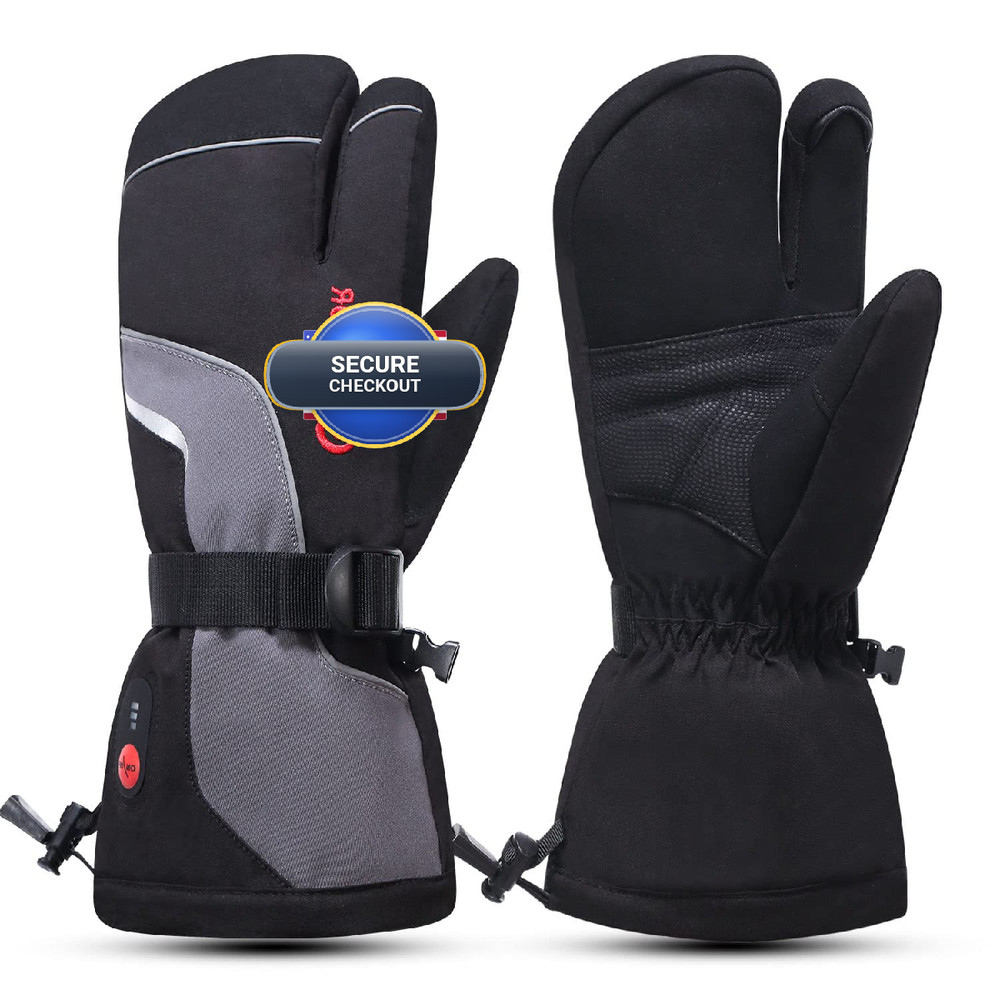 Savior Heat Heated Mittens Battery Gloves Men Womenflexible Crab Finger