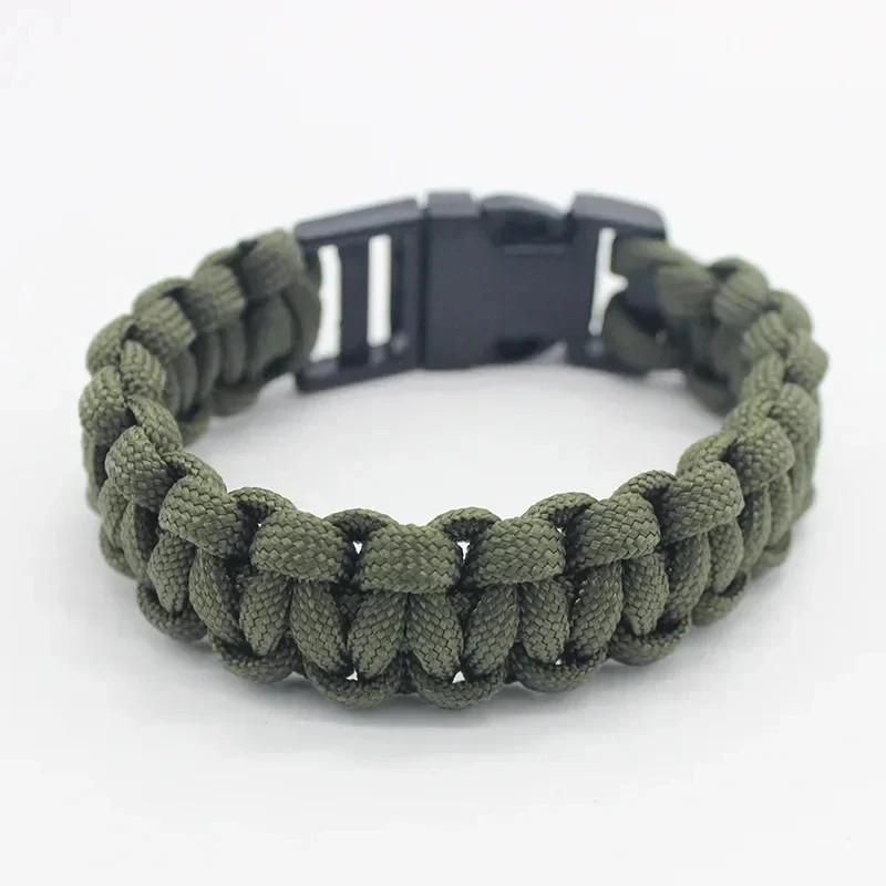 23cm Seven Core Paracord Survival Bracelet Outdoor Emergency EDC Camping Rope Gr