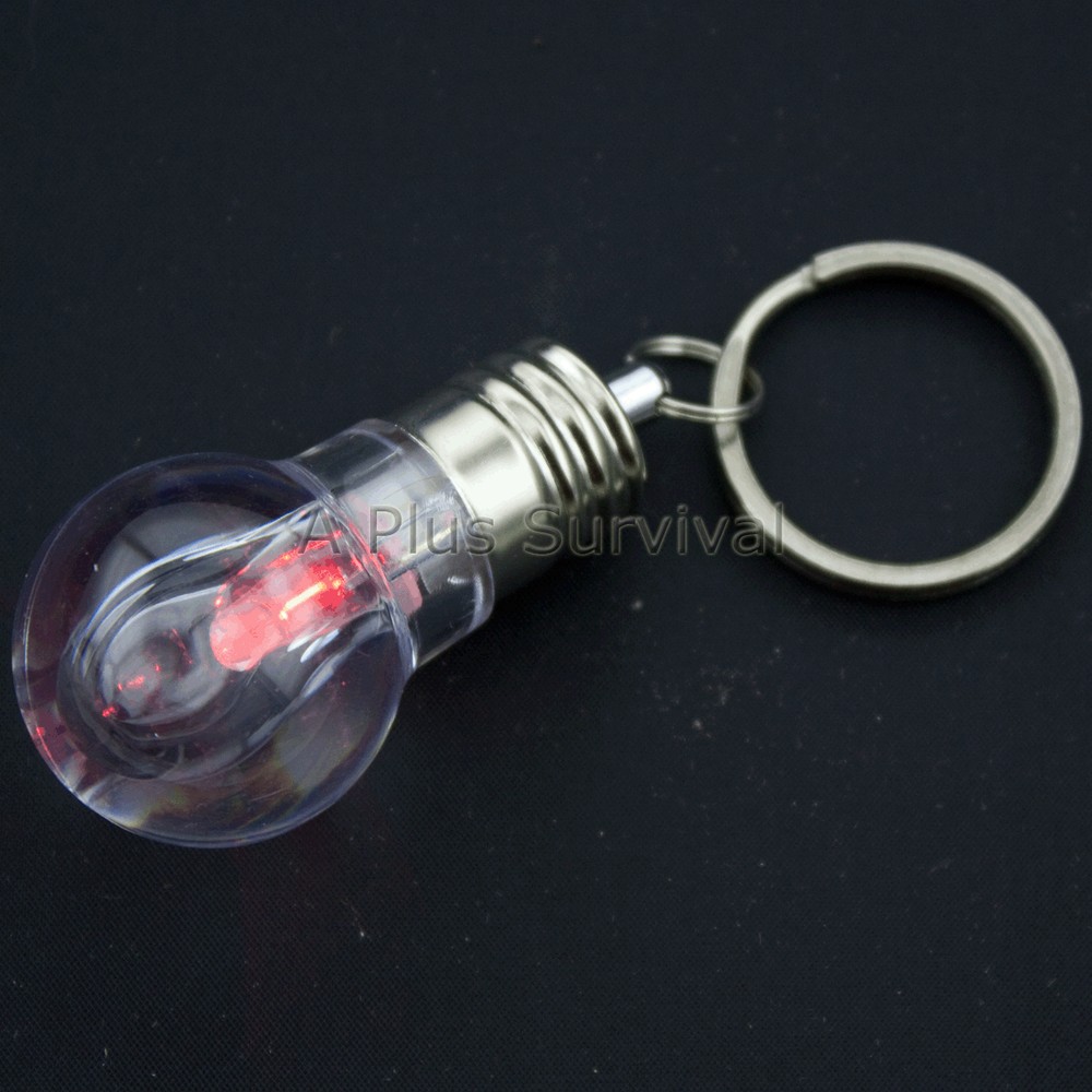 Bulb Shaped Lighted Pet Dog Cat Collar Tag for Camping Emergency Survival