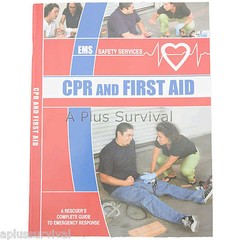 First Aid & CPR Book – Great for Survival Packs!