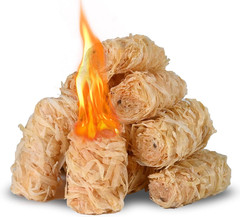 Natural Fire Starters for Grills and Campfires Waterproof Odorless 72 pcs