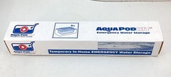 AquaPod Kit 65 gal Emergency Water Storage In-Home Bathtub New
