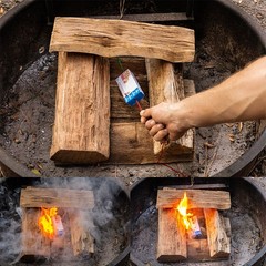 Pull Start Fire Pull String Easy To Use Fire Starter Campfire Survival Gear