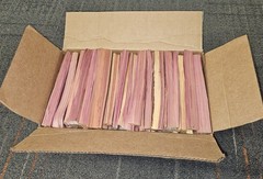 1 lb 100% all natural Eastern Red Cedar Kindling Fire Starter Fireplace Wood