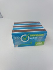 3 x STRIKE on BOX 250ea Large Kitchen MATCHES Simply done Total 750 matches