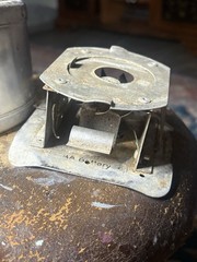 Vtg Sierra Zip Stove Untested Camp Camping Backpack Hiking Survival Rare Metal