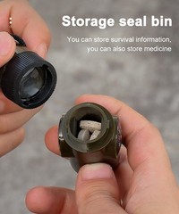 7 in 1 Survival Whistles Survival Whistle Emergency Emergency Whistles with Comp