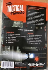 Wild Willies-The Tactical Traveler Kit – Black/OrangeModel:TACTRV Gift Set