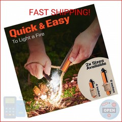 Fire Starter Survival Tool – All-in-One Patented Flint and Steel Fire Striker Ki