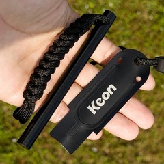 Keon Flint and Steel fire Starter kit Ferro Rod fire Starter Survival Tool 4.5 x