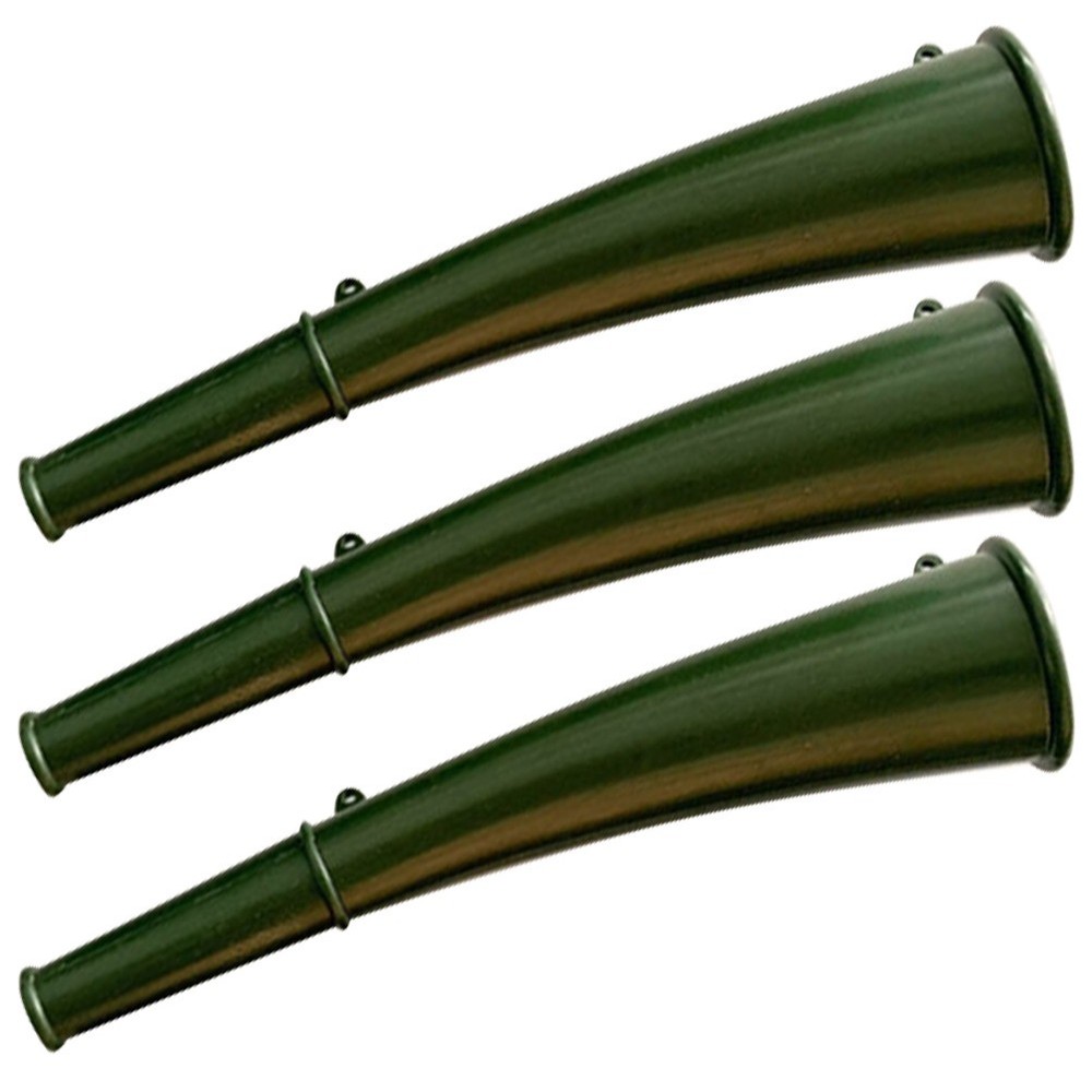3 Pcs Camping Signal Horn Hiking Survival Trumpet for Sporting Events